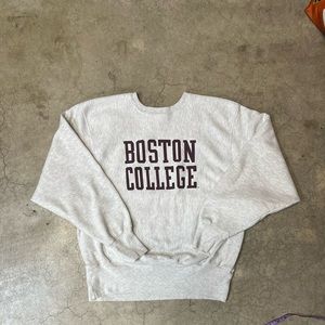 Boston college crew neck champion reverse weave